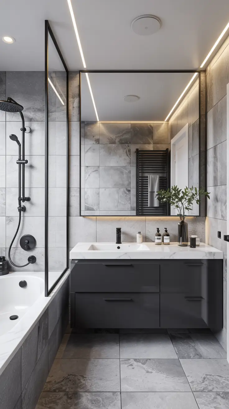 Black and White Bathroom Ideas 2026: Modern, Minimalist & Luxury Decor