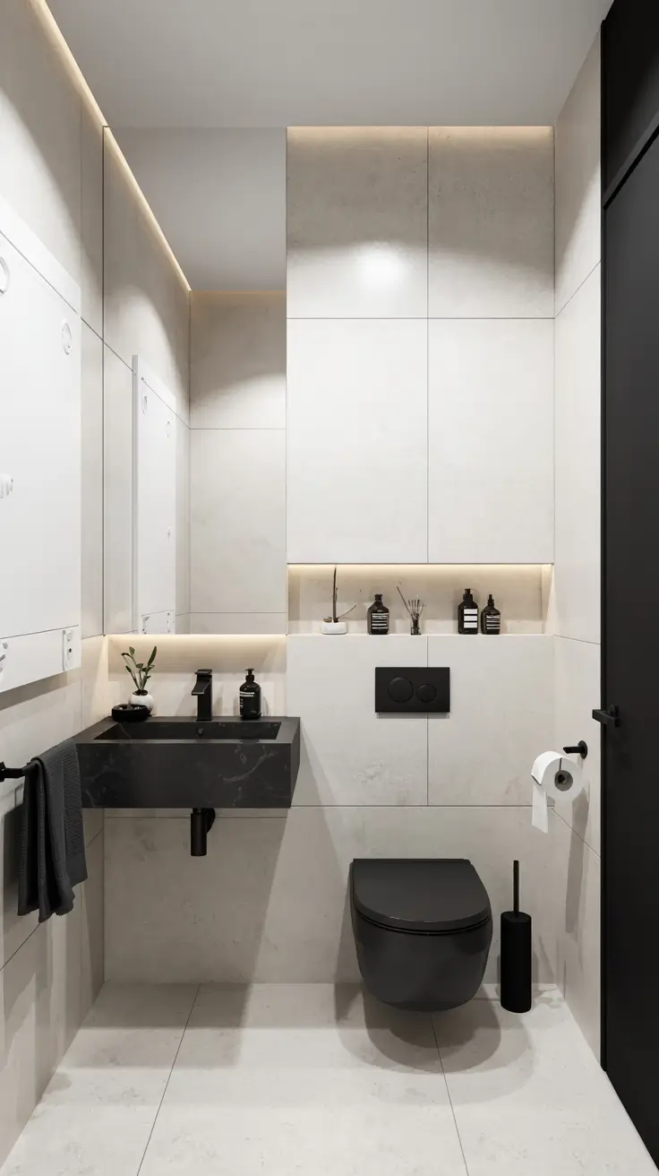 Black and White Bathroom Ideas 2026: Modern, Minimalist & Luxury Decor