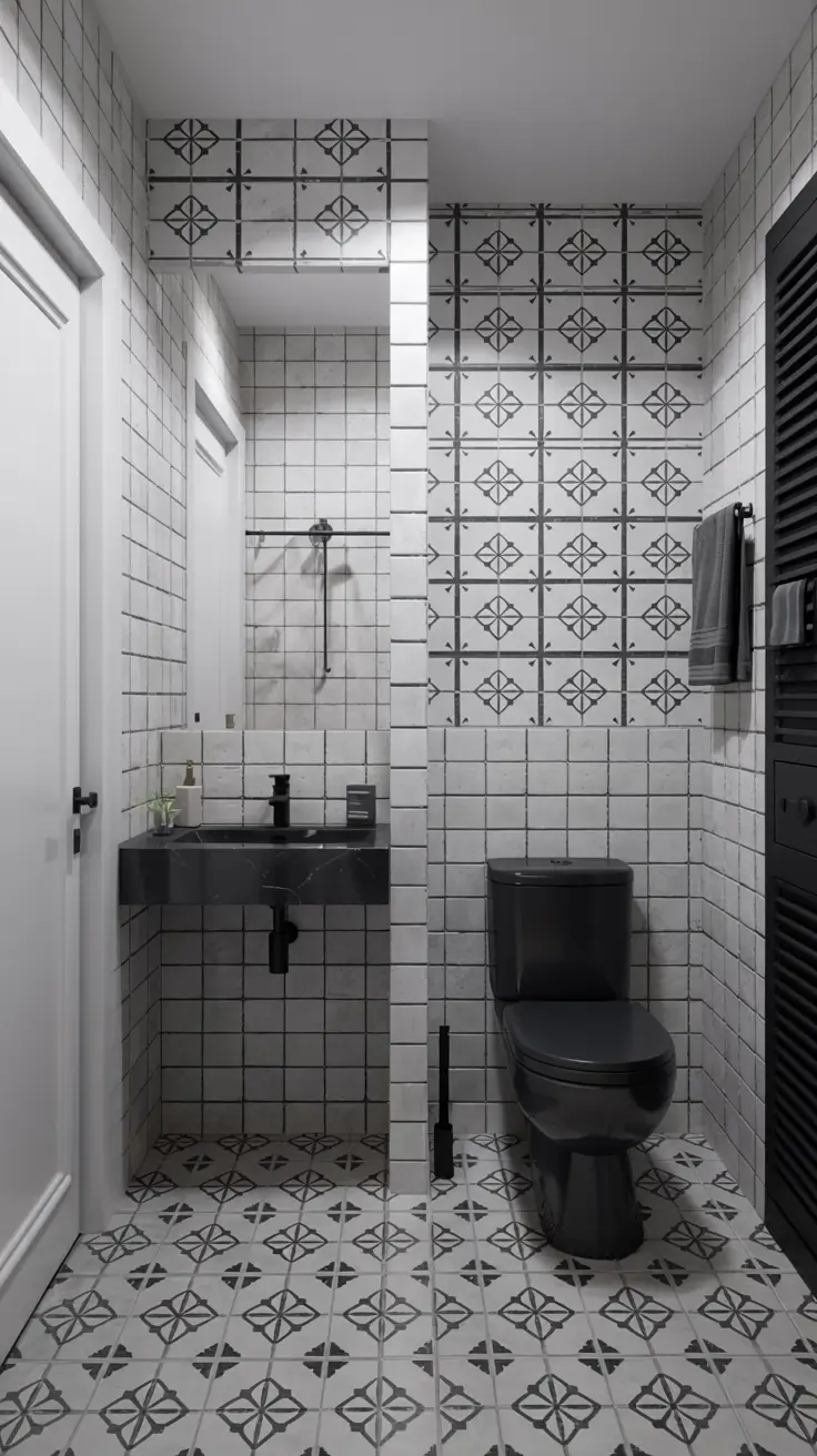 Black and White Bathroom Ideas 2026: Modern, Minimalist & Luxury Decor