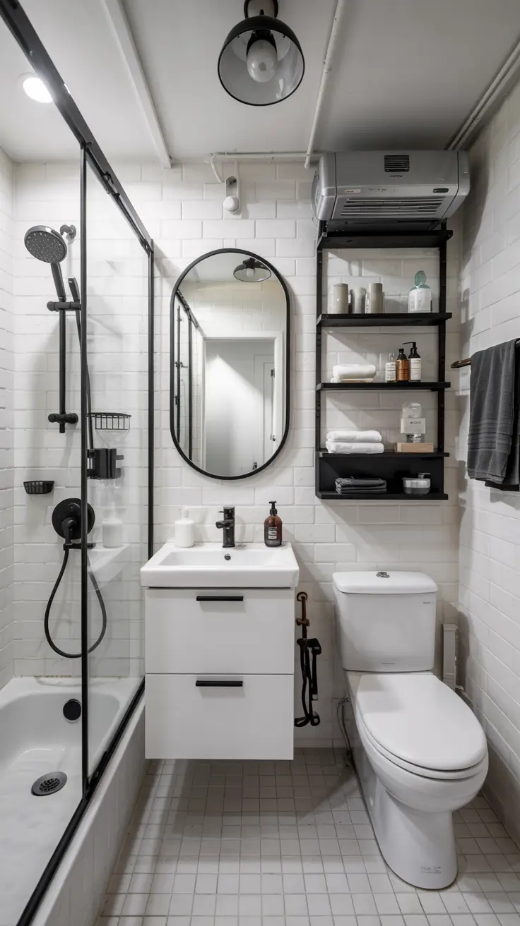 Black and White Bathroom Ideas 2026: Modern, Minimalist & Luxury Decor