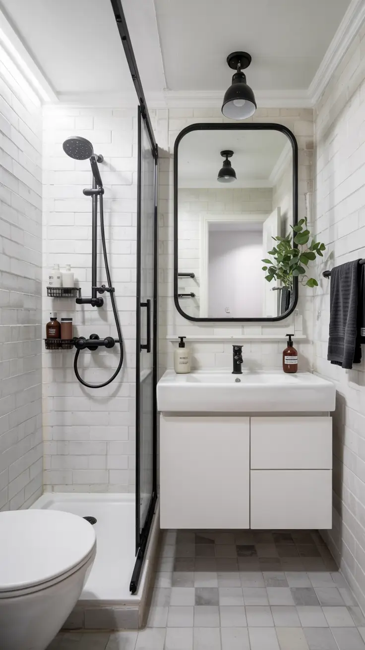 Black and White Bathroom Ideas 2026: Modern, Minimalist & Luxury Decor
