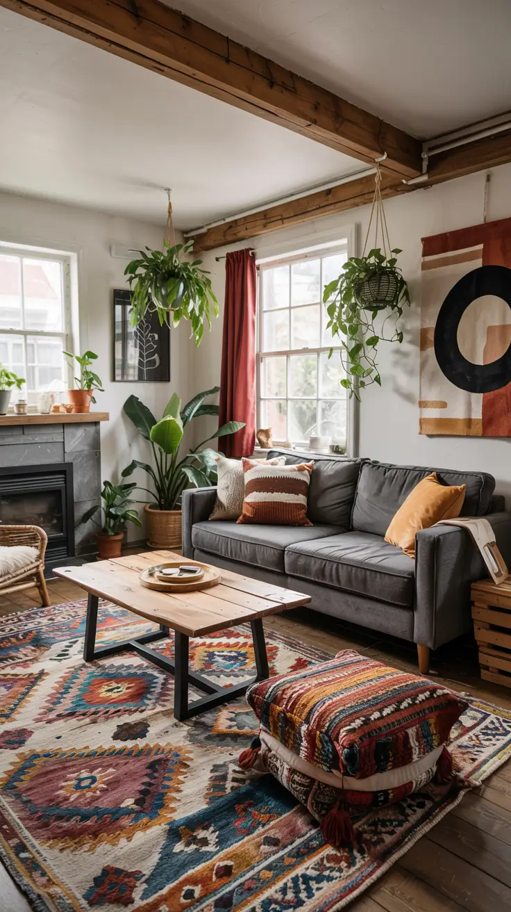 Boho Living Room Ideas 2026: Earthy, Modern & Cozy Bohemian Style Trends