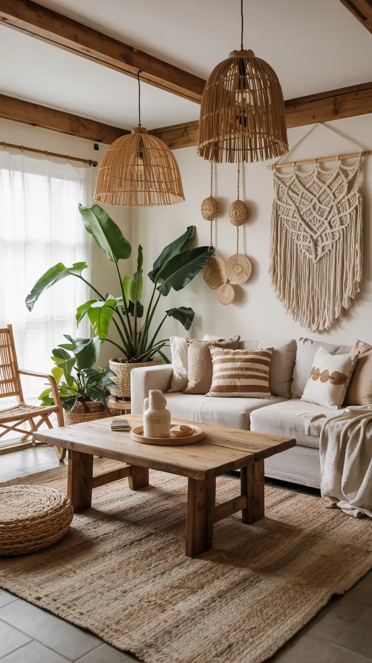 Boho Living Room Ideas 2026: Earthy, Modern & Cozy Bohemian Style Trends