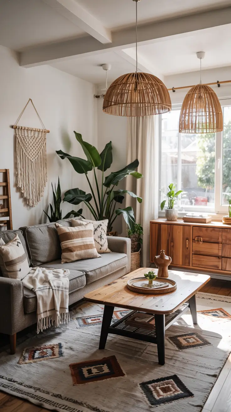Boho Living Room Ideas 2026: Earthy, Modern & Cozy Bohemian Style Trends