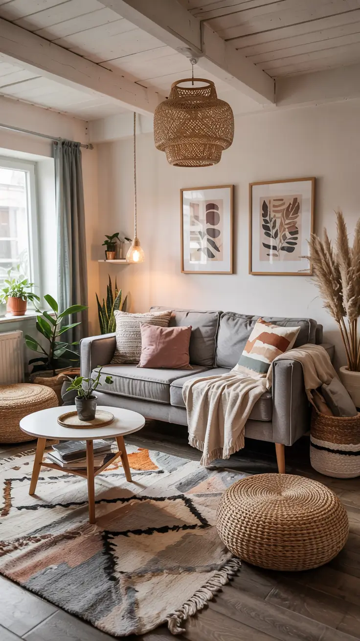 Boho Living Room Ideas 2026: Earthy, Modern & Cozy Bohemian Style Trends
