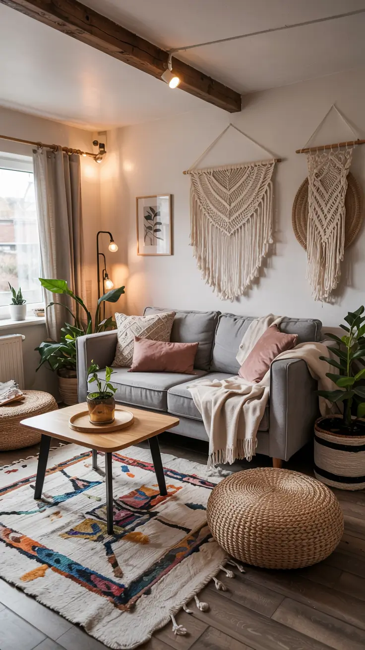 Boho Living Room Ideas 2026: Earthy, Modern & Cozy Bohemian Style Trends