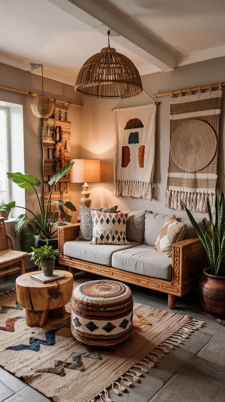 Boho Living Room Ideas 2026: Earthy, Modern & Cozy Bohemian Style Trends
