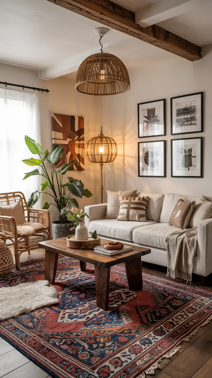 Boho Living Room Ideas 2026: Earthy, Modern & Cozy Bohemian Style Trends