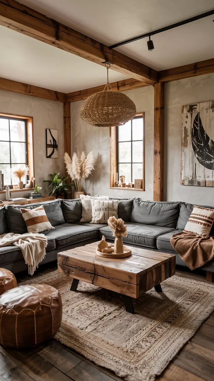 Boho Living Room Ideas 2026: Earthy, Modern & Cozy Bohemian Style Trends