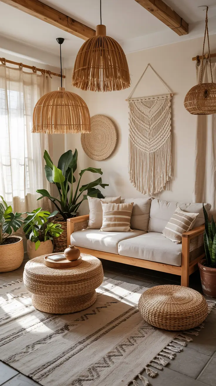 Boho Living Room Ideas 2026: Earthy, Modern & Cozy Bohemian Style Trends