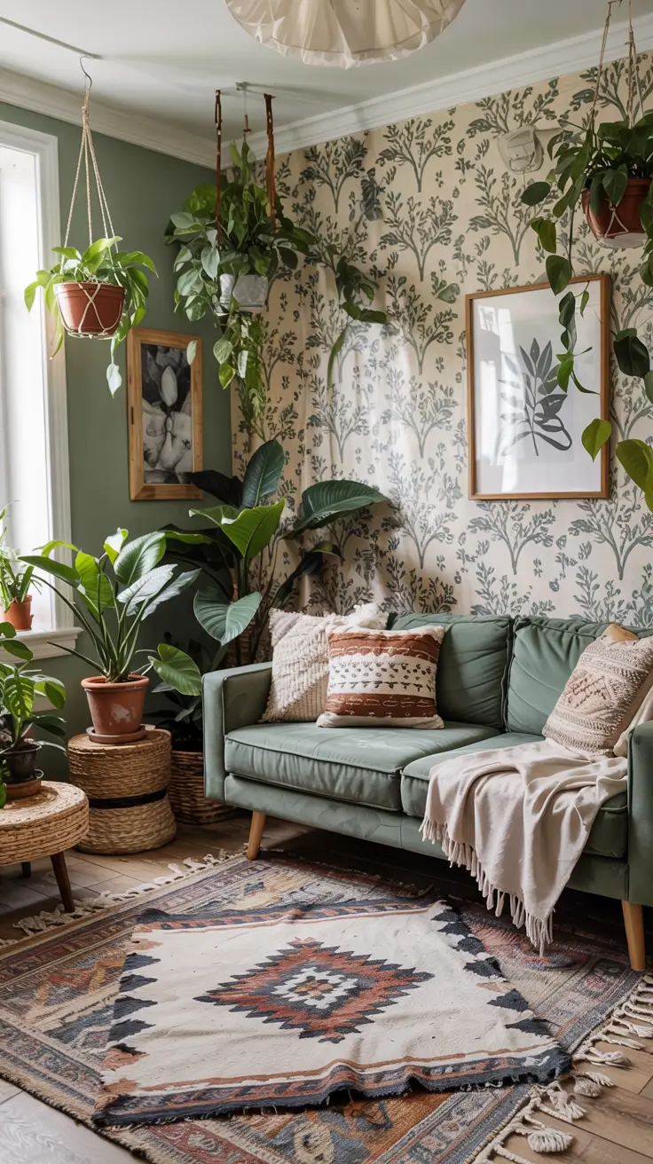 Boho Living Room Ideas 2026: Earthy, Modern & Cozy Bohemian Style Trends