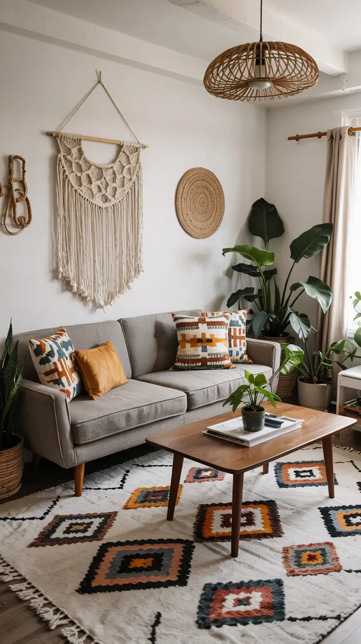 Boho Living Room Ideas 2026: Earthy, Modern & Cozy Bohemian Style Trends