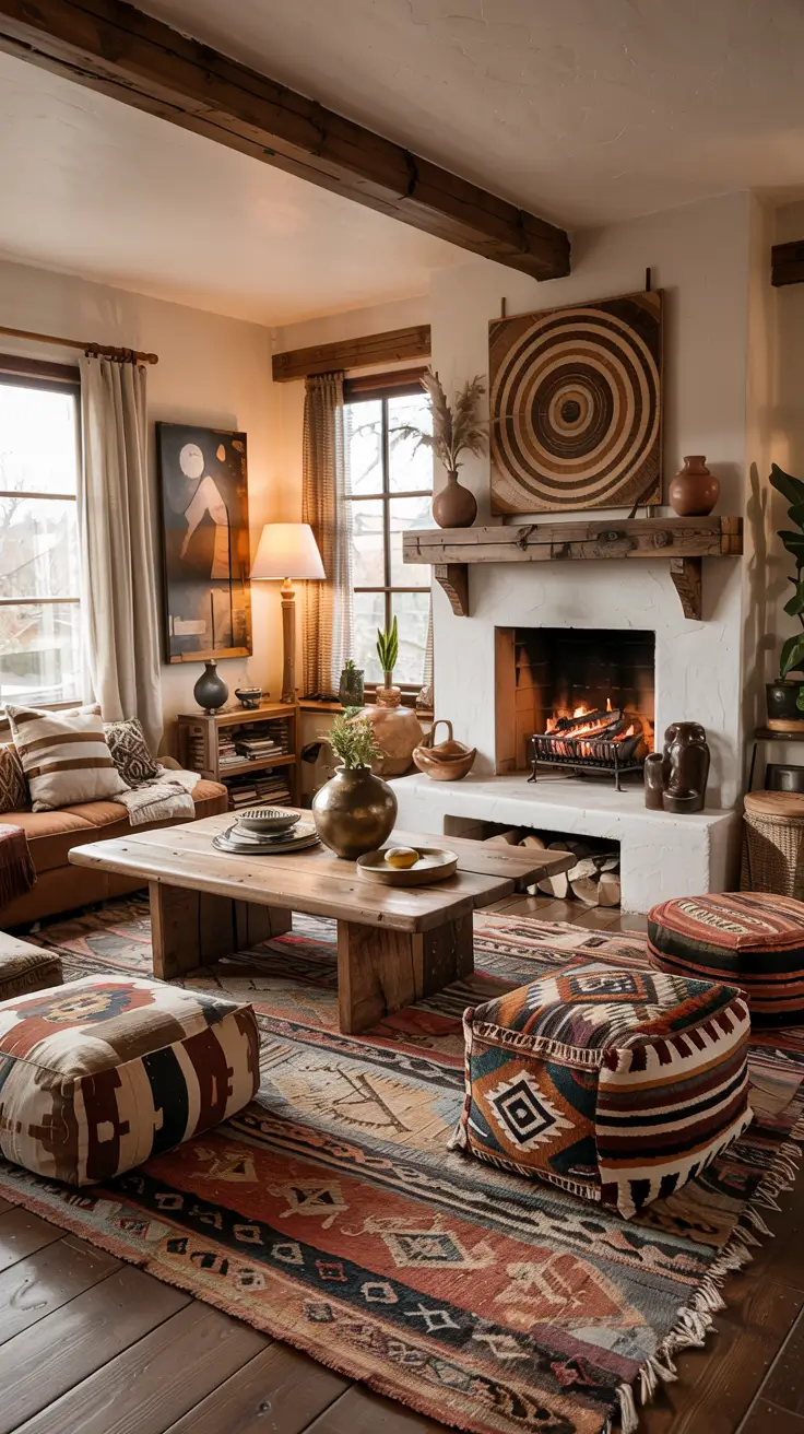 Boho Living Room Ideas 2026: Earthy, Modern & Cozy Bohemian Style Trends