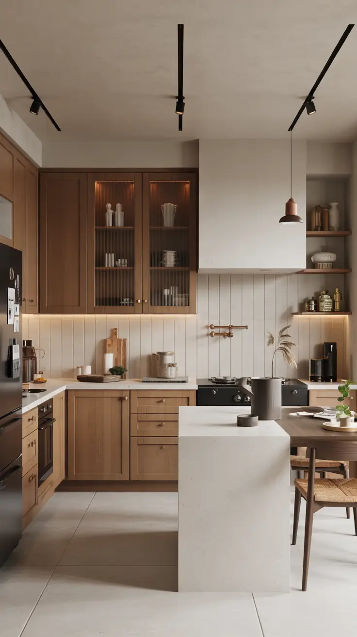 Brown Kitchen Ideas 2026: Modern, Dark & Light Decor Inspiration