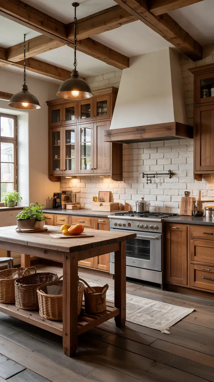 Brown Kitchen Ideas 2026: Modern, Dark & Light Decor Inspiration