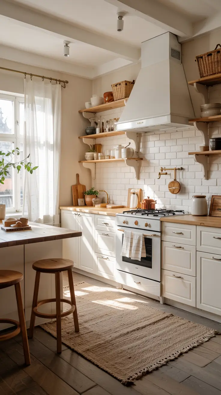 Cozy Kitchen Ideas 2026: Warm Aesthetic Designs for Small Spaces & Apartments