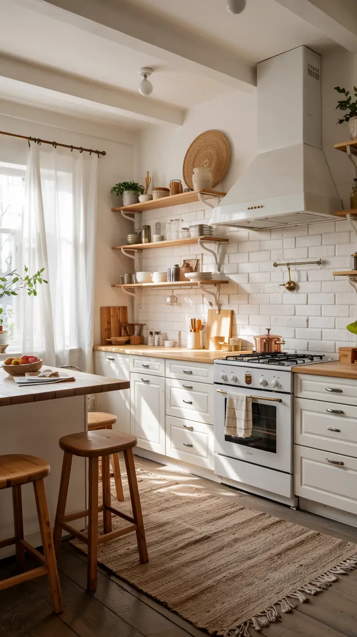 Cozy Kitchen Ideas 2026: Warm Aesthetic Designs for Small Spaces & Apartments