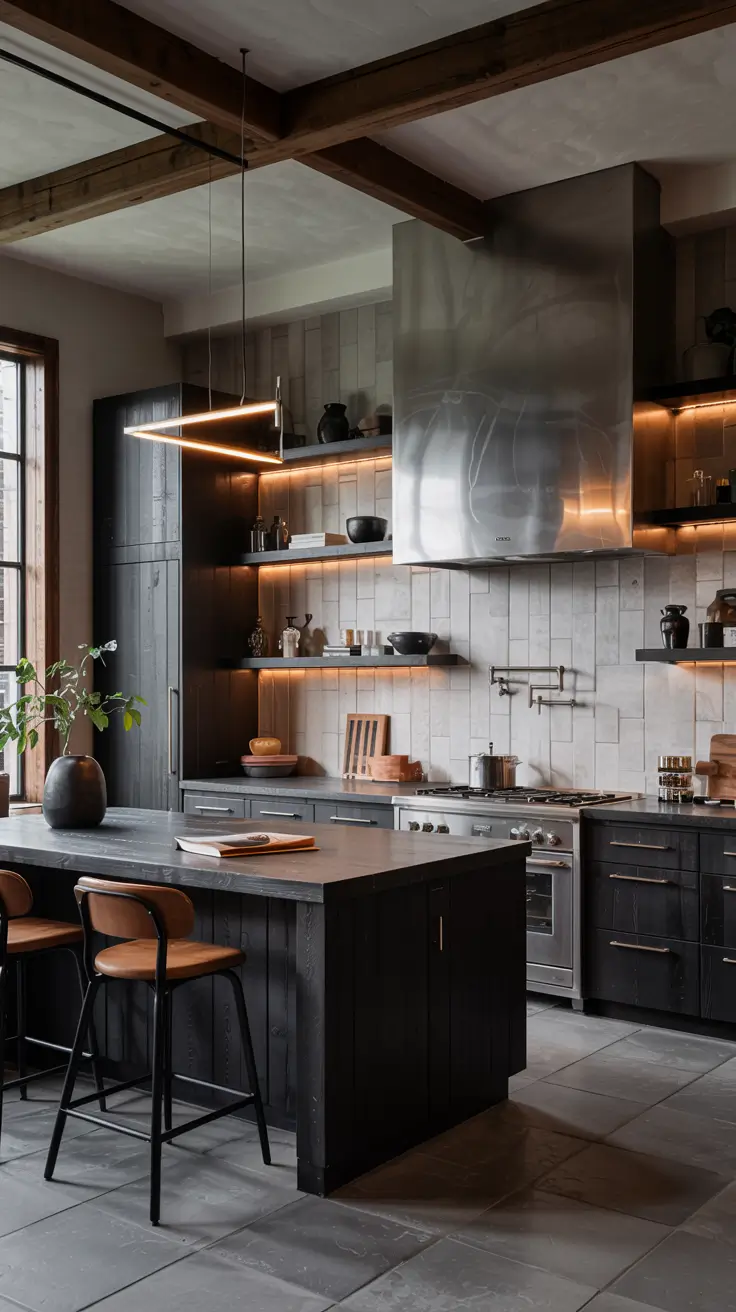 Dark Kitchen Ideas 2026: Modern, Cozy & Luxury Designs to Brighten Any Space