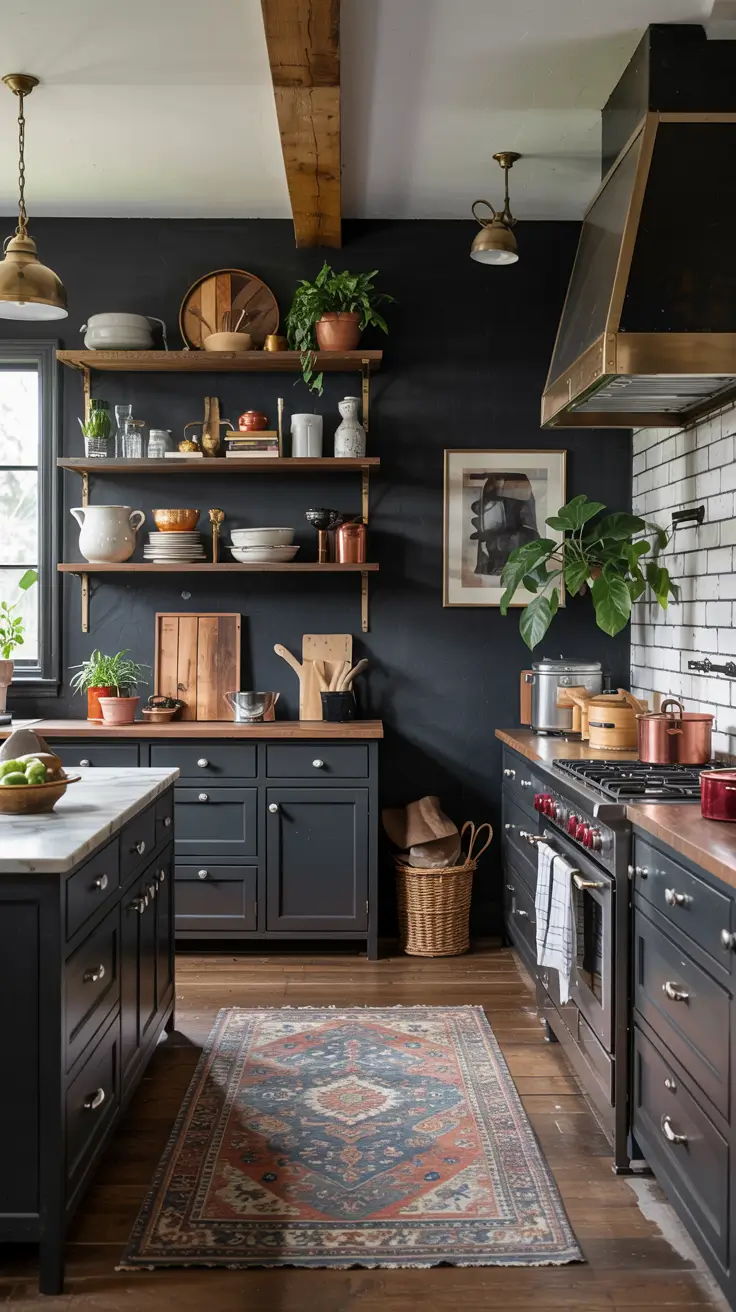 Dark Kitchen Ideas 2026: Modern, Cozy & Luxury Designs to Brighten Any Space