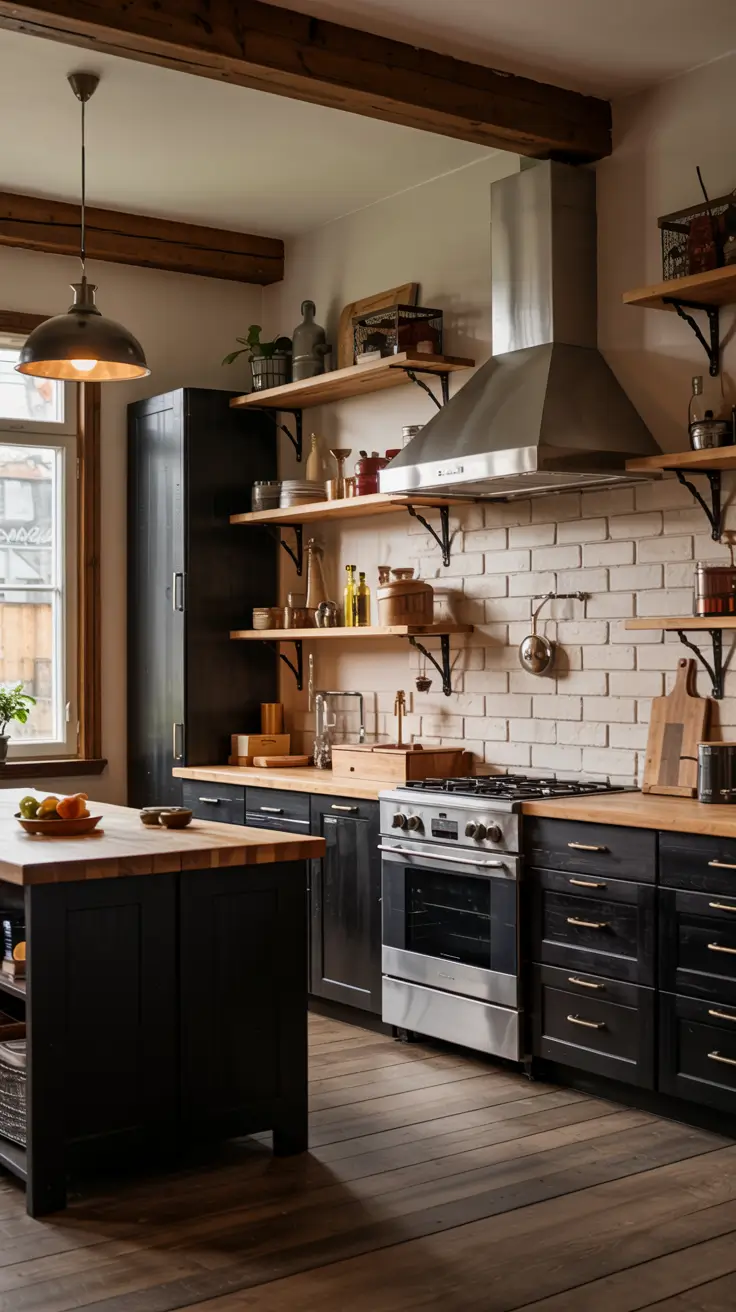 Dark Kitchen Ideas 2026: Modern, Cozy & Luxury Designs to Brighten Any Space
