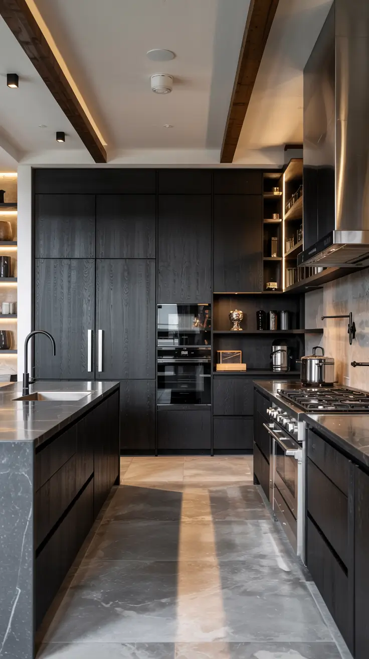 Dark Kitchen Ideas 2026: Modern, Cozy & Luxury Designs to Brighten Any Space