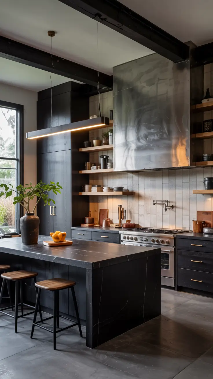 Dark Kitchen Ideas 2026: Modern, Cozy & Luxury Designs to Brighten Any Space