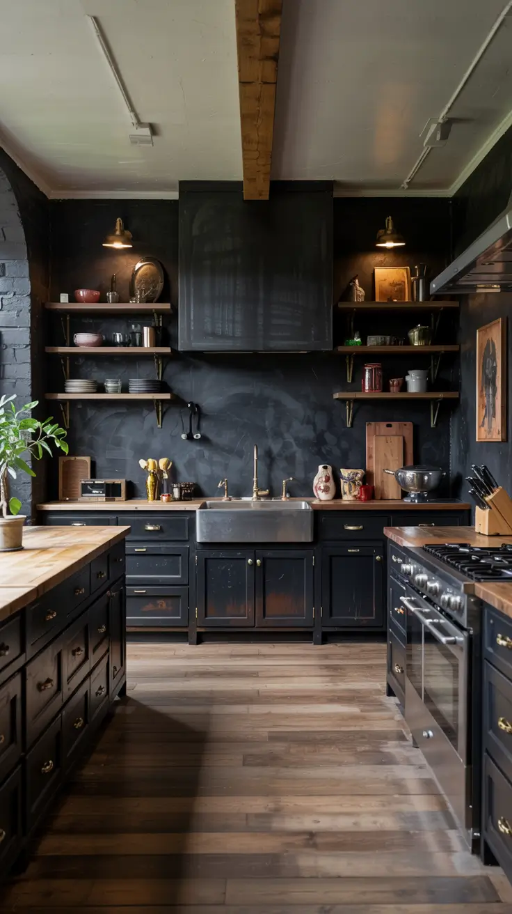 Dark Kitchen Ideas 2026: Modern, Cozy & Luxury Designs to Brighten Any Space
