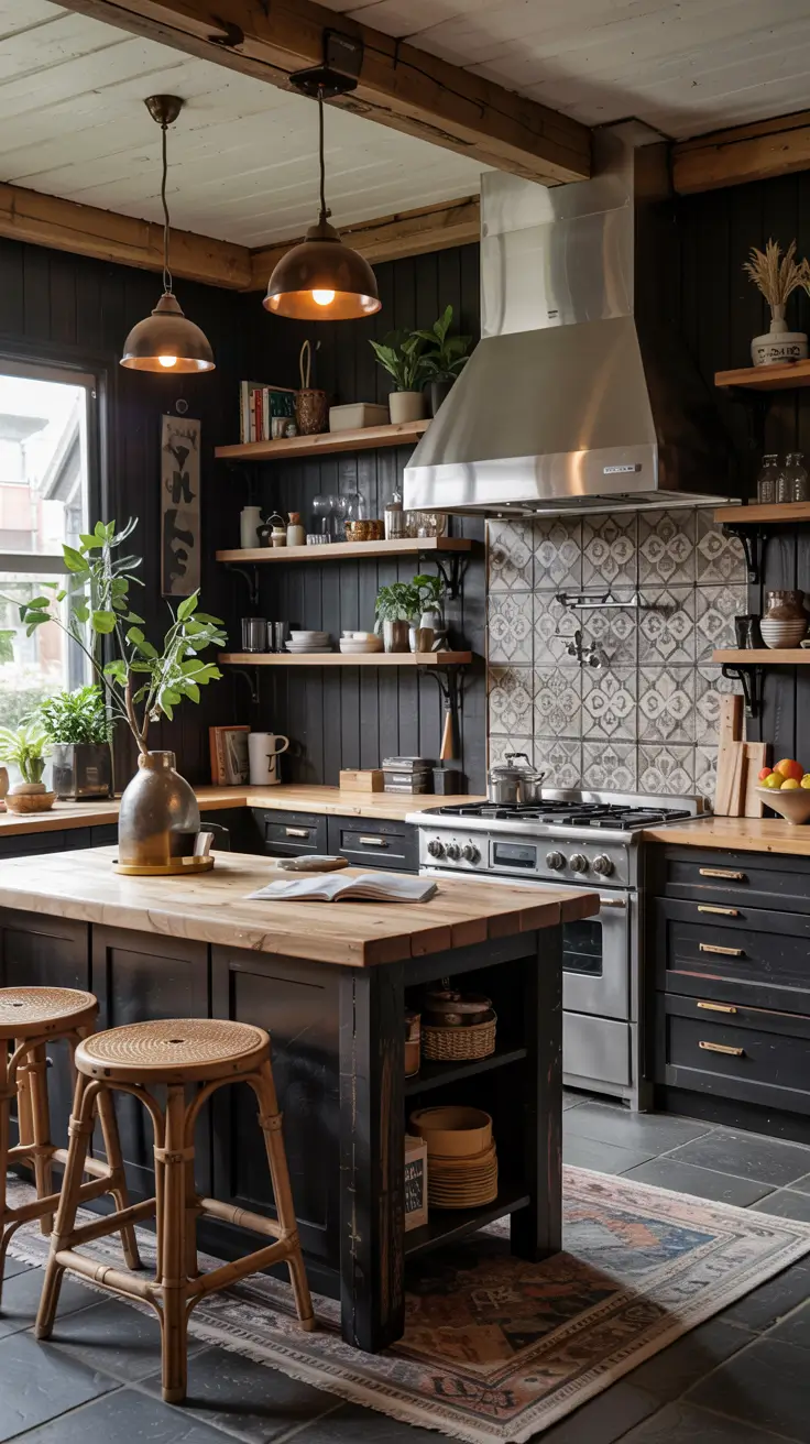 Dark Kitchen Ideas 2026: Modern, Cozy & Luxury Designs to Brighten Any Space
