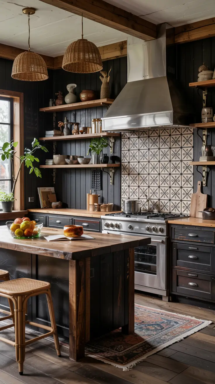 Dark Kitchen Ideas 2026: Modern, Cozy & Luxury Designs to Brighten Any Space