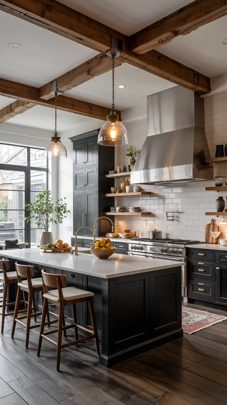 Dark Kitchen Ideas 2026: Modern, Cozy & Luxury Designs to Brighten Any Space