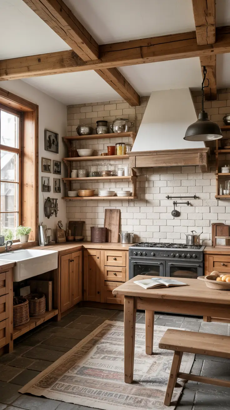 Farmhouse Kitchen Ideas 2026: Rustic, Modern & Budget-Friendly Designs