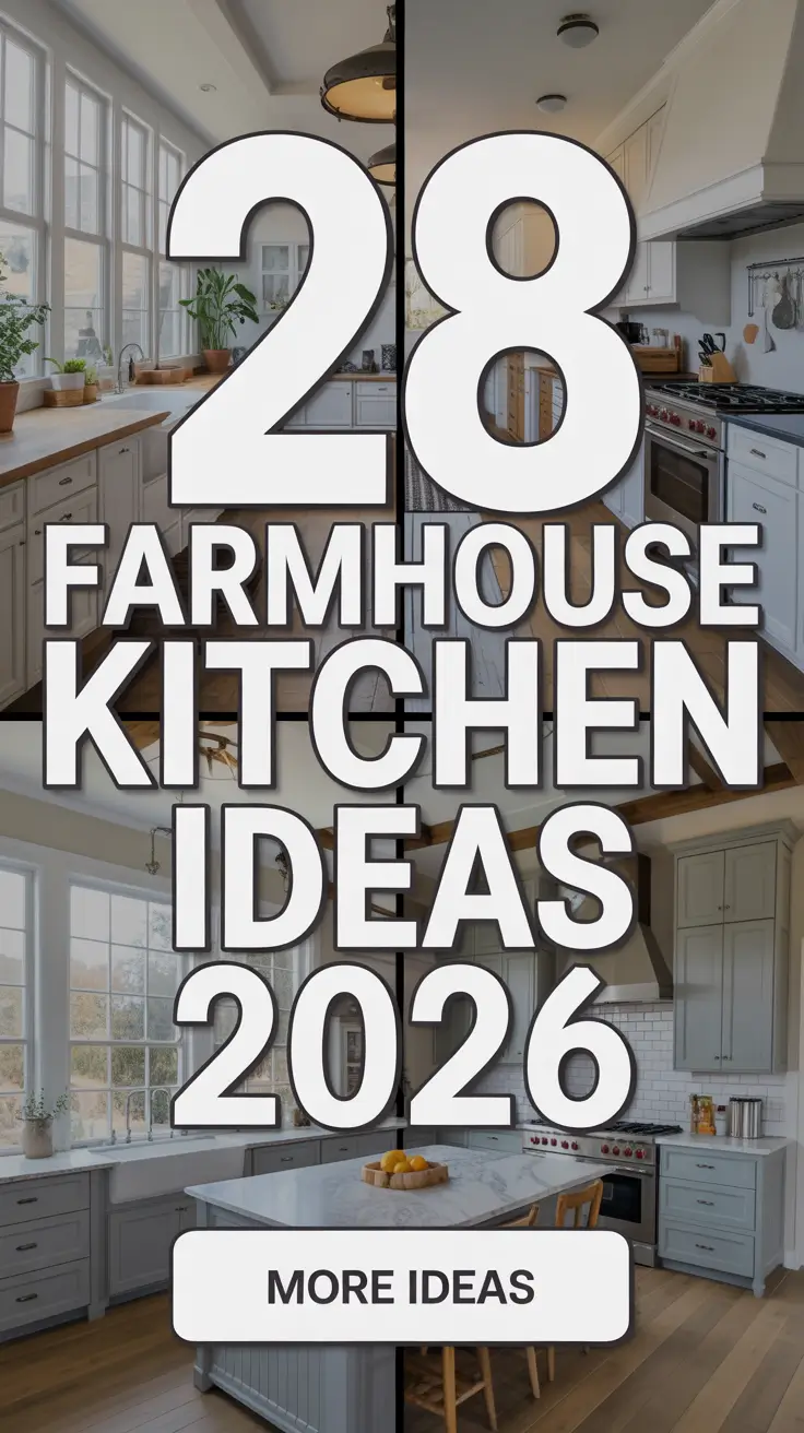 Farmhouse Kitchen Ideas 2026: Rustic, Modern & Budget-Friendly Designs