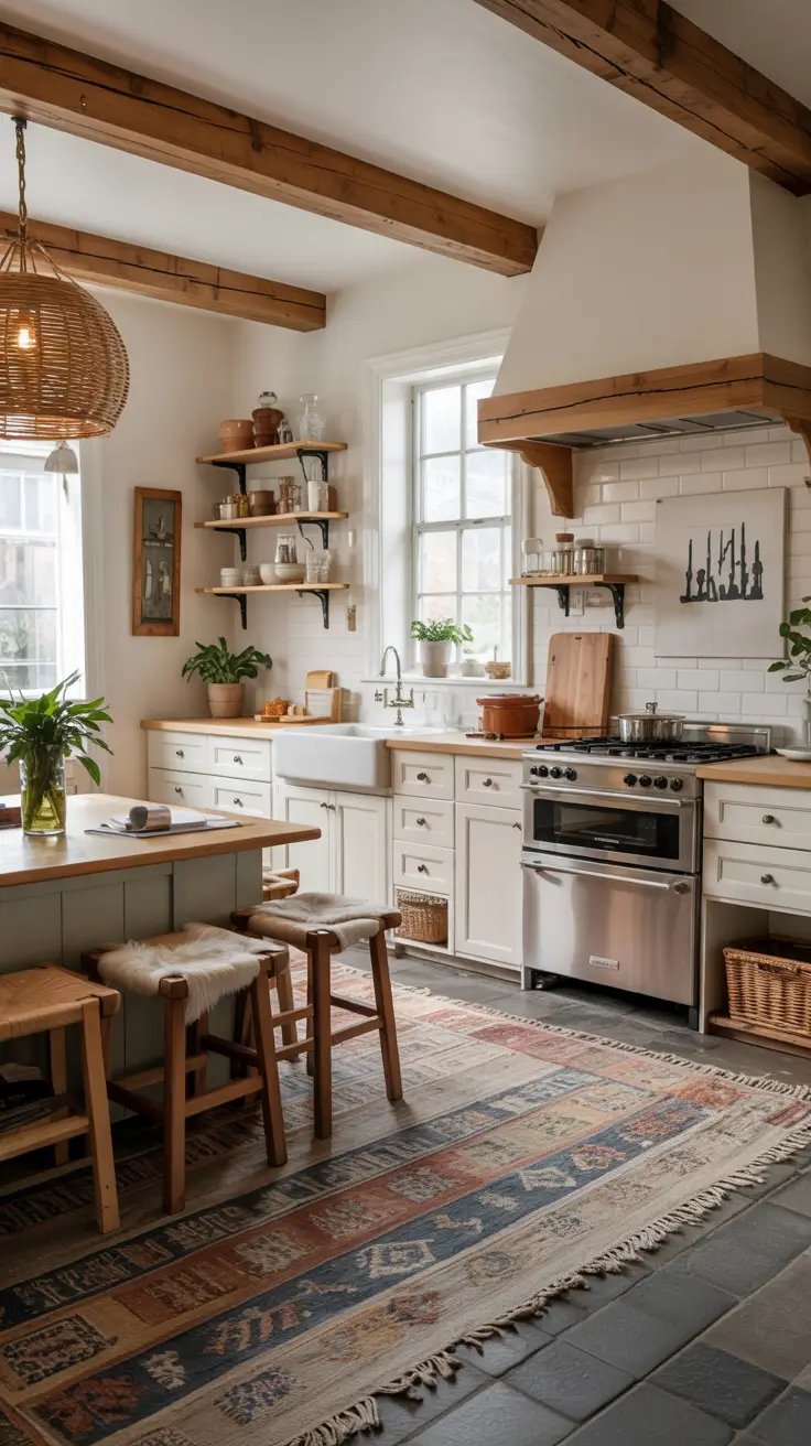 Farmhouse Kitchen Ideas 2026: Rustic, Modern & Budget-Friendly Designs