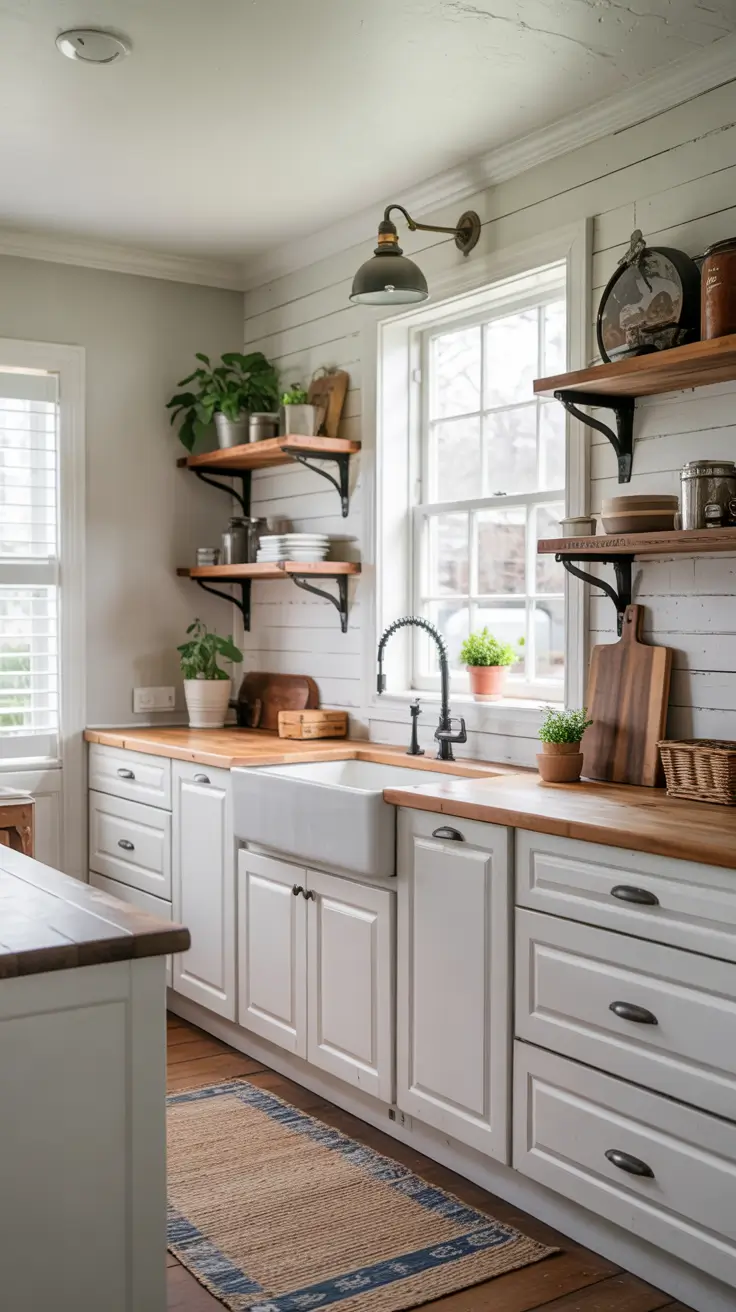 Farmhouse Kitchen Ideas 2026: Rustic, Modern & Budget-Friendly Designs