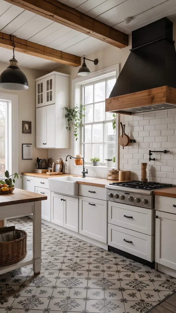 Farmhouse Kitchen Ideas 2026: Rustic, Modern & Budget-Friendly Designs