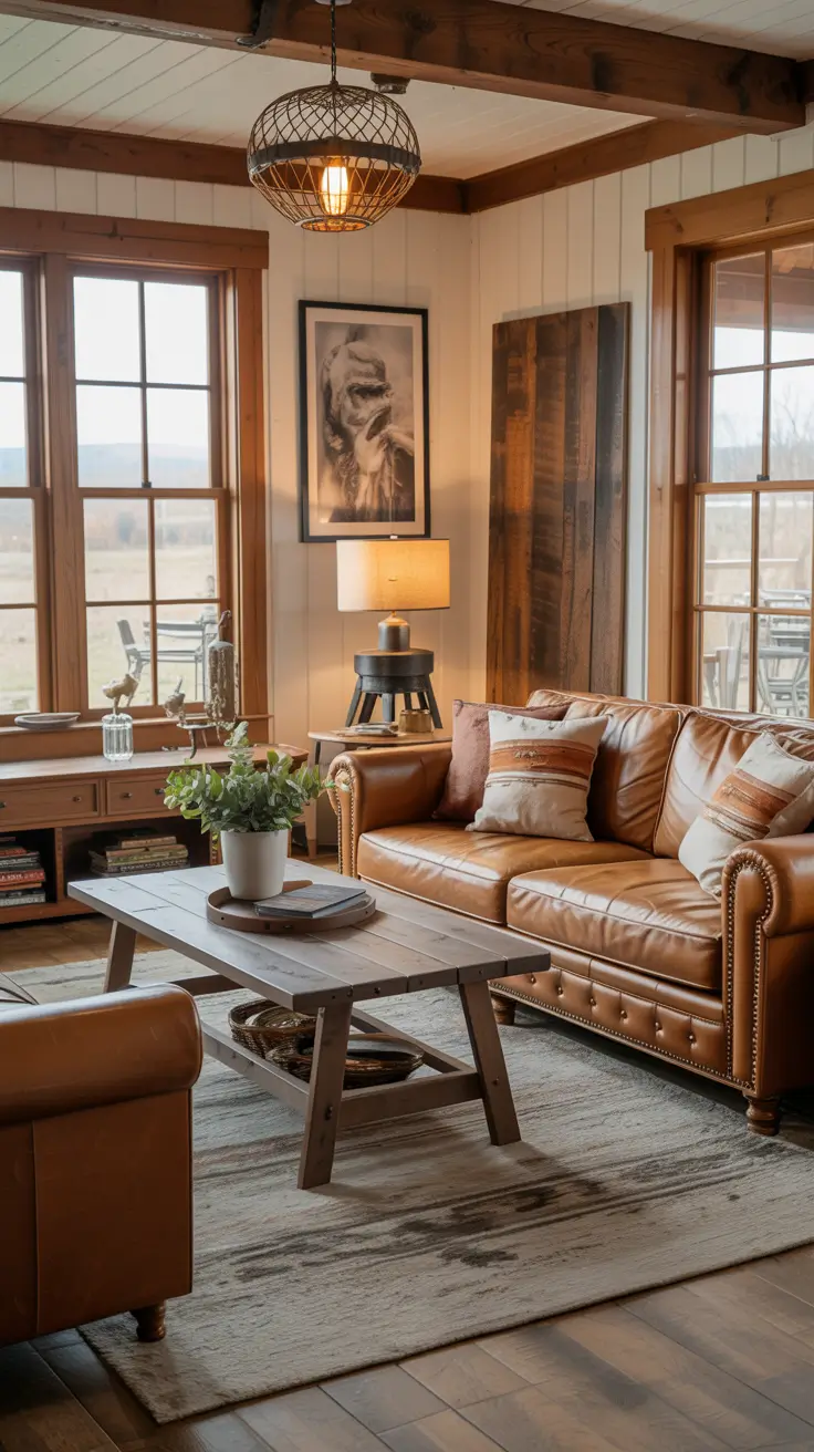 Farmhouse Living Room Ideas 2026: Cozy, Modern & Rustic Inspiration