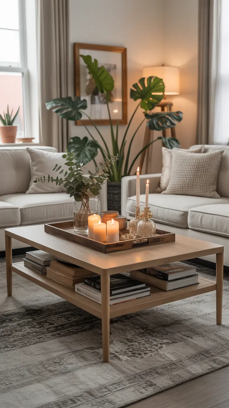 Living Room Table Ideas 2026: Modern, Wood & Aesthetic Designs