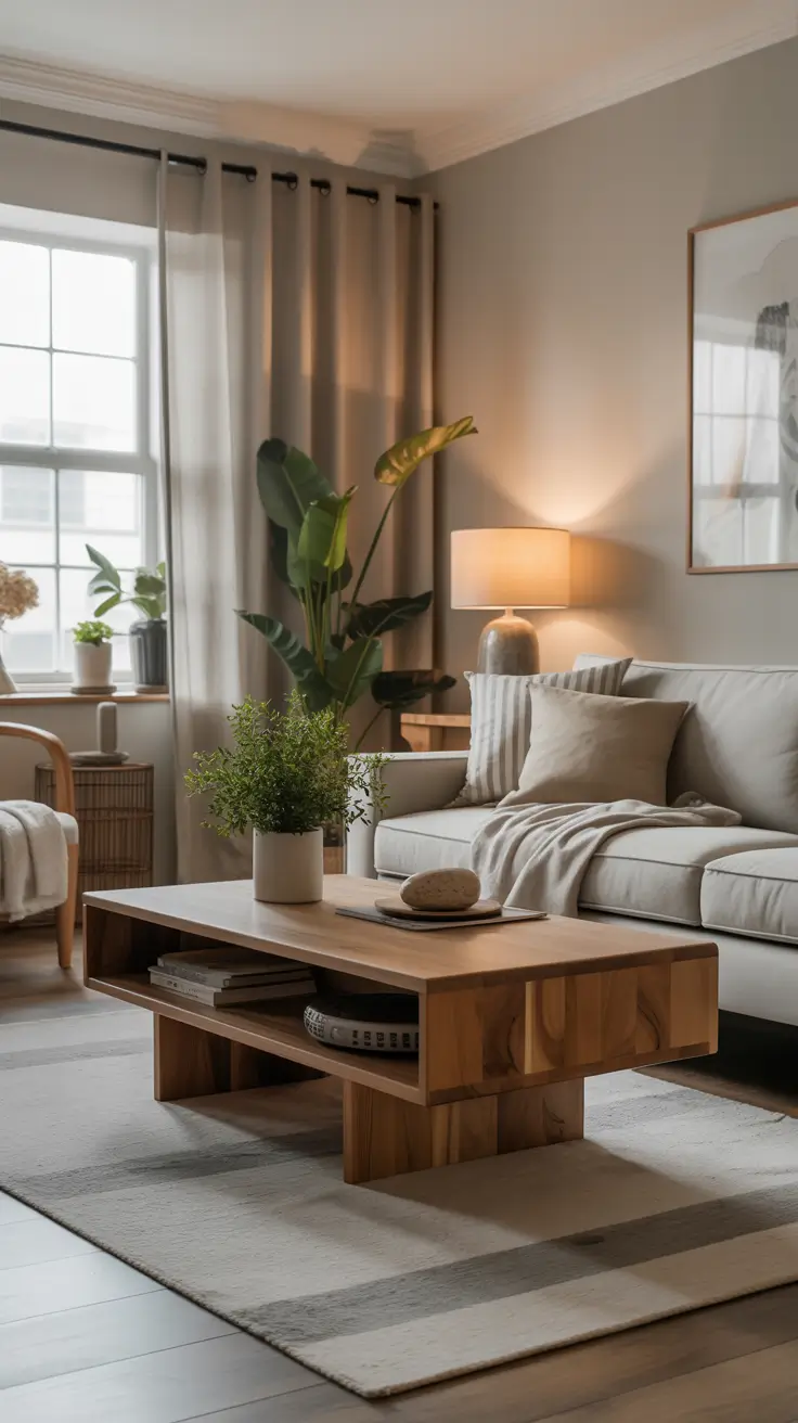 Living Room Table Ideas 2026: Modern, Wood & Aesthetic Designs