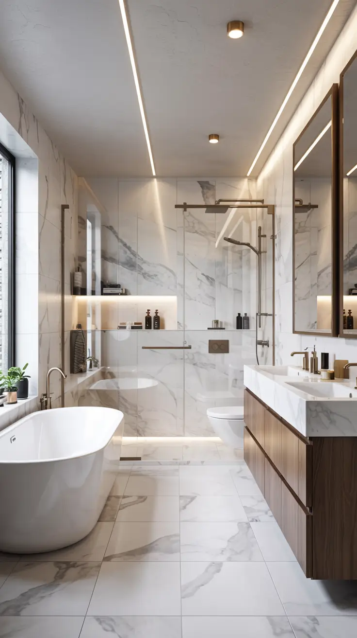 Modern Bathroom Ideas 2026: Luxury, Minimalist & Small Space Design Trends