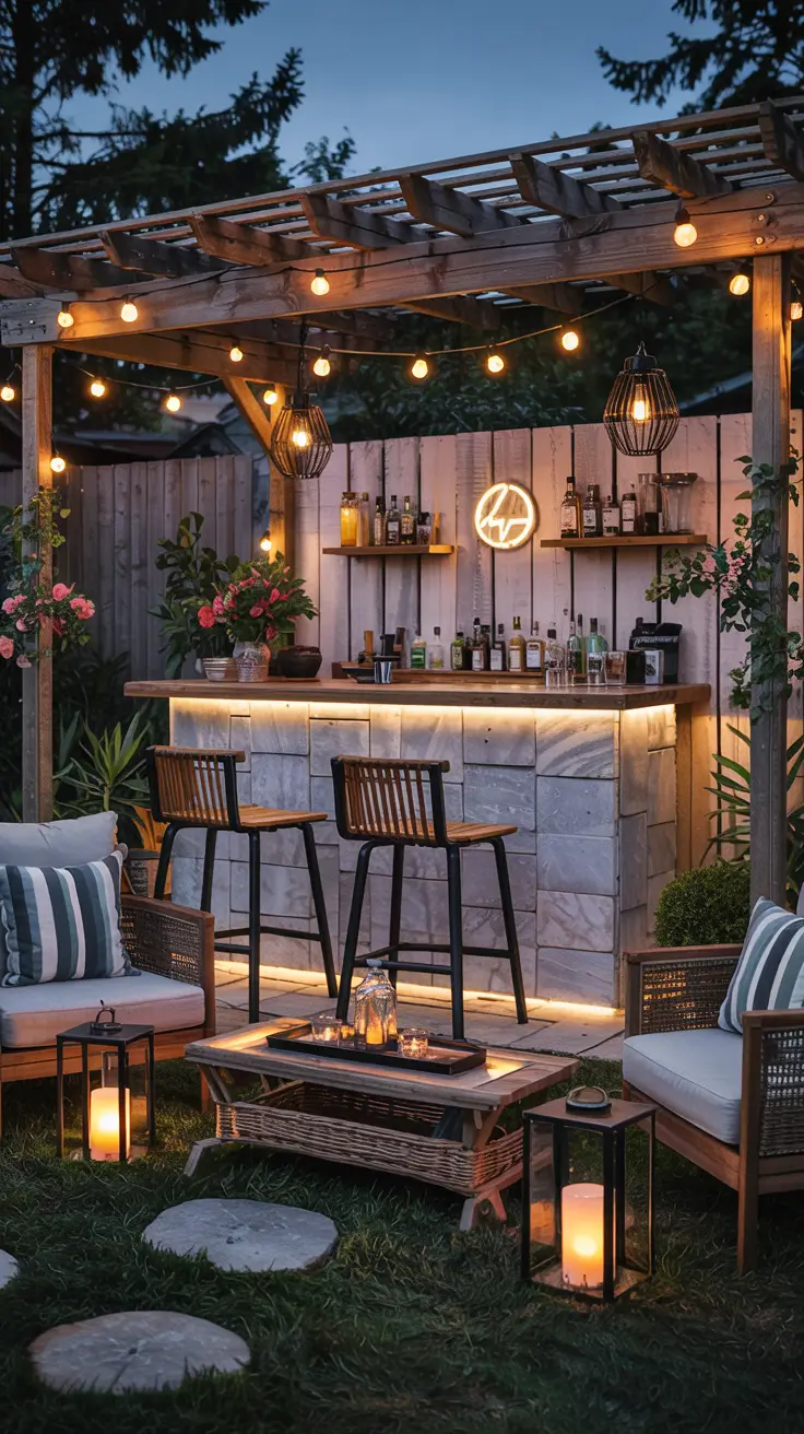 Outdoor Bar Ideas 2026: Modern, Rustic & Budget-Friendly Backyard Designs