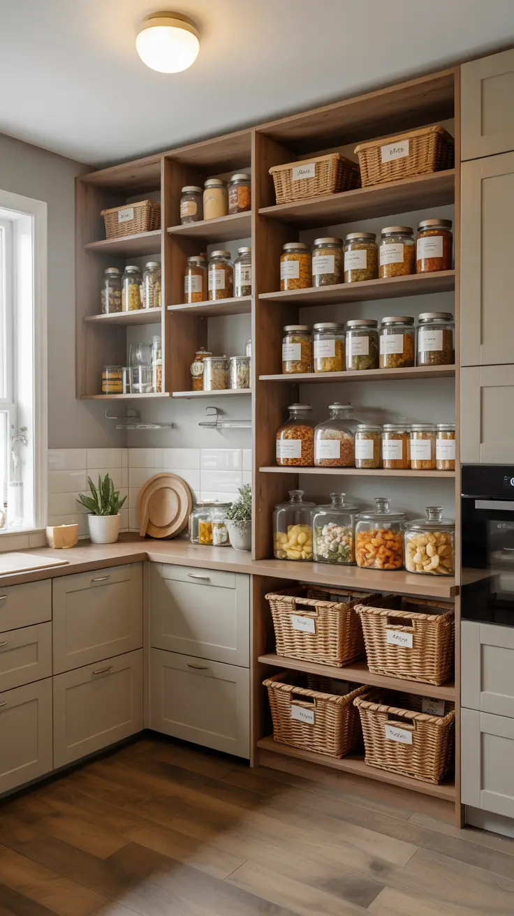 Pantry Shelves Ideas 2026: Creative Walk-In, DIY & Small Space Storage Solutions