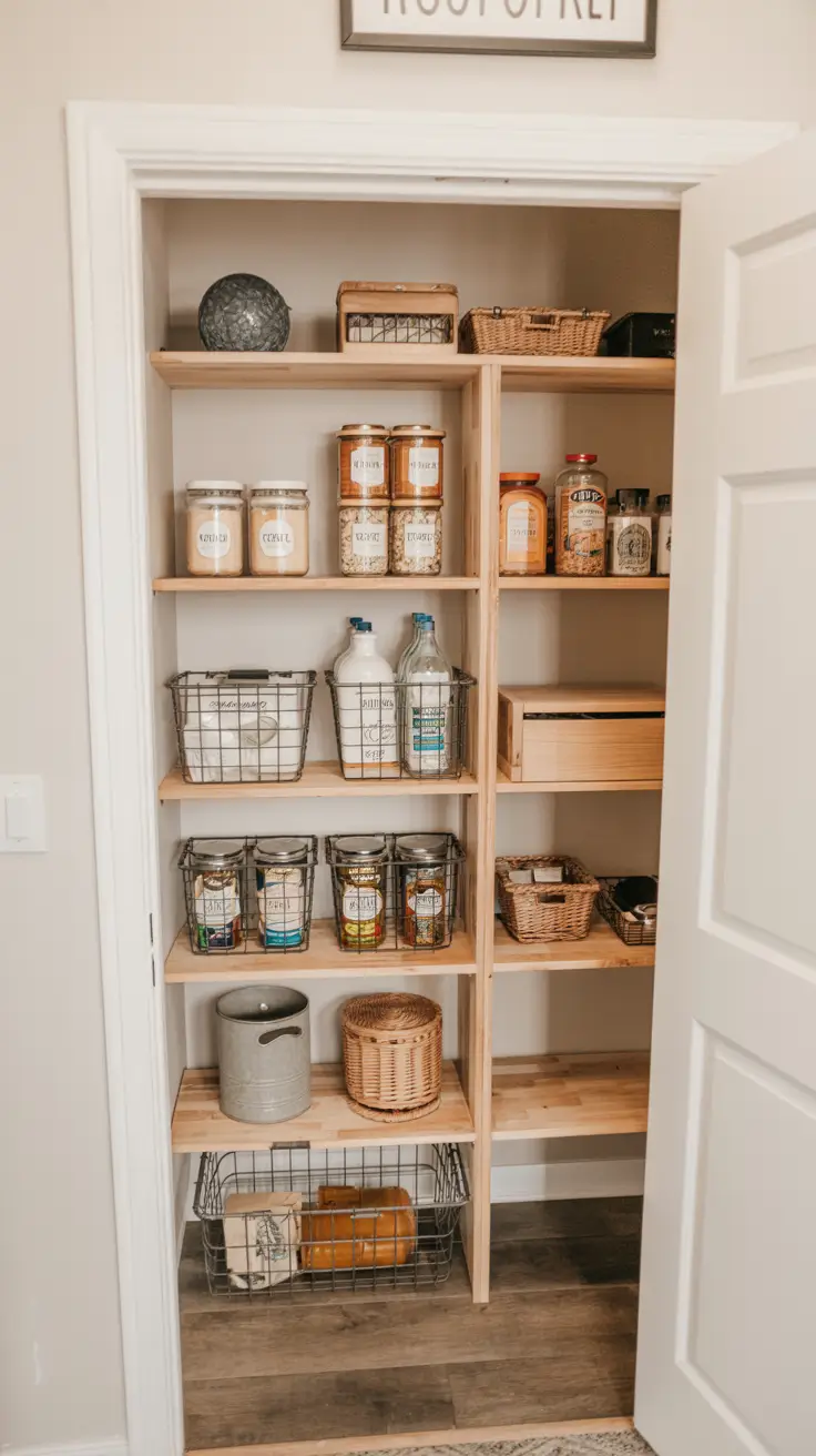 Pantry Shelves Ideas 2026: Creative Walk-In, DIY & Small Space Storage Solutions