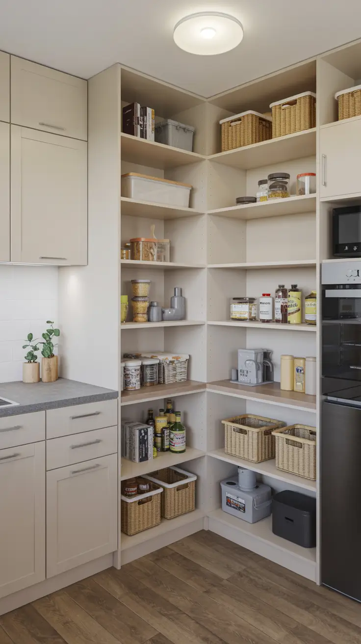 Pantry Shelves Ideas 2026: Creative Walk-In, DIY & Small Space Storage Solutions