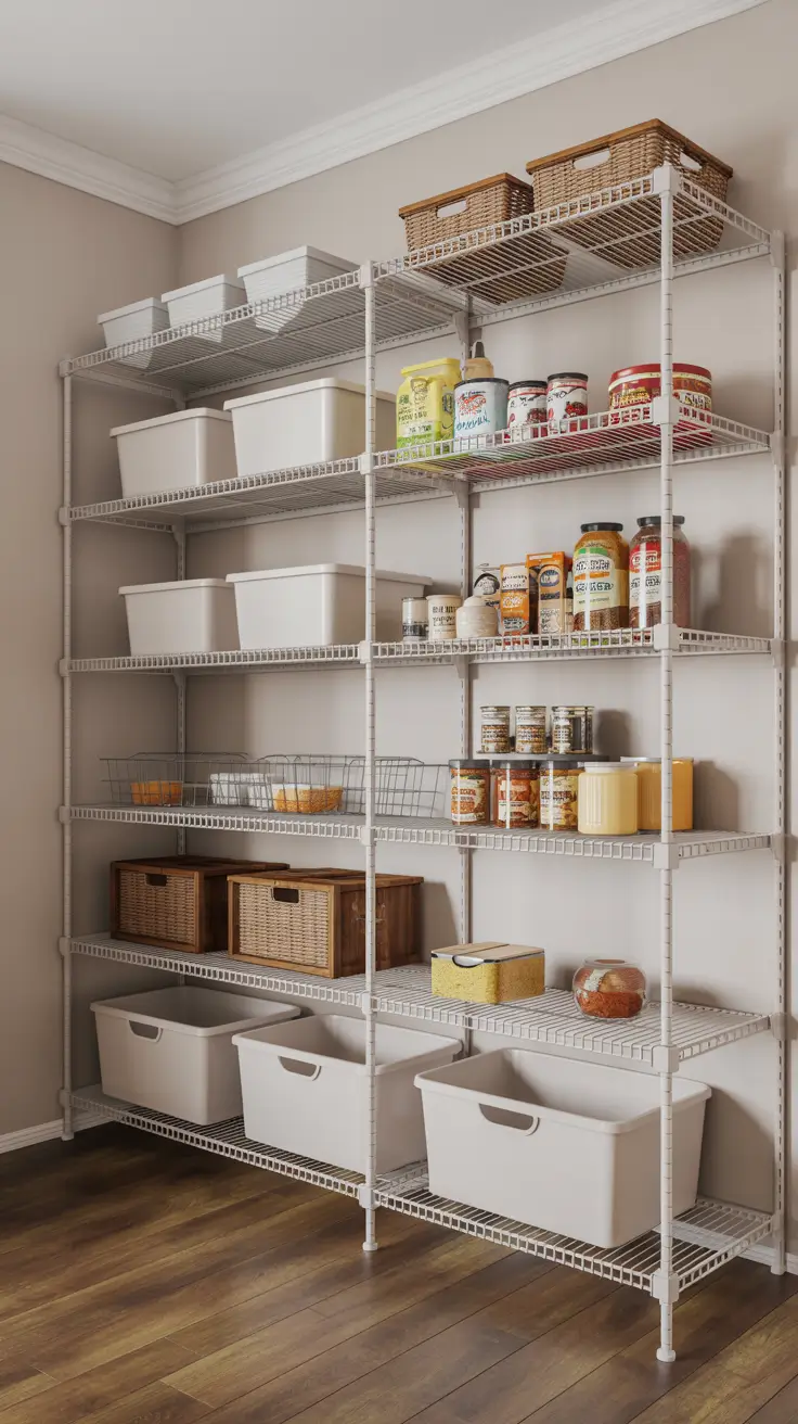 Pantry Shelves Ideas 2026: Creative Walk-In, DIY & Small Space Storage Solutions
