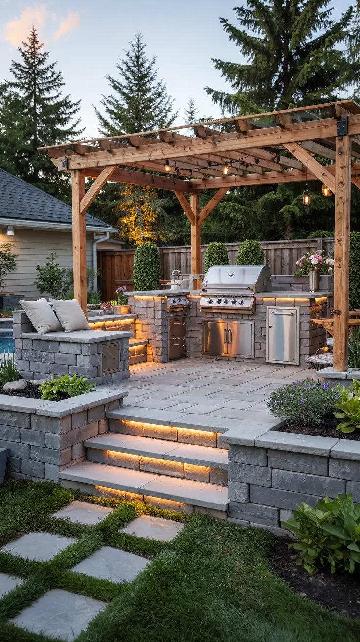 Patio BBQ Area 2026: Outdoor Kitchen Design & Grill Station Ideas