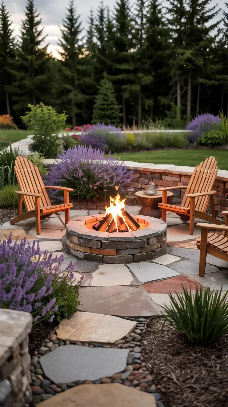 Patio with Fire Pit 2026: Backyard Design Ideas with Pergola, Hot Tub & Dining Area