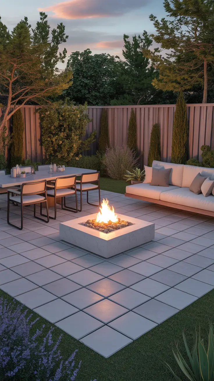 Patio with Fire Pit 2026: Backyard Design Ideas with Pergola, Hot Tub & Dining Area