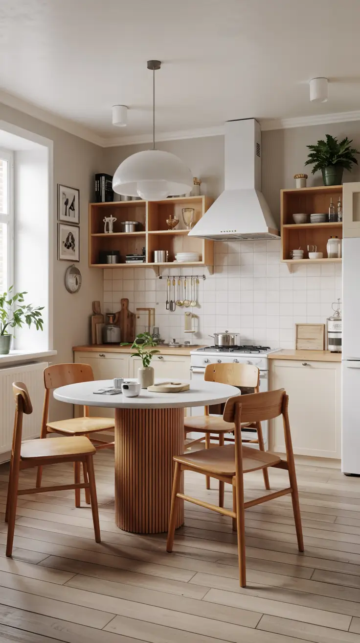 Round Kitchen Table Ideas 2026: Modern, Farmhouse & Space-Saving Decor Trends
