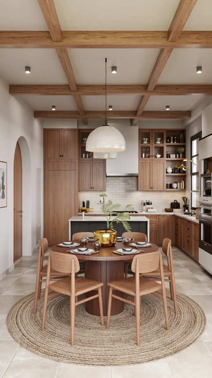 Round Kitchen Table Ideas 2026: Modern, Farmhouse & Space-Saving Decor Trends