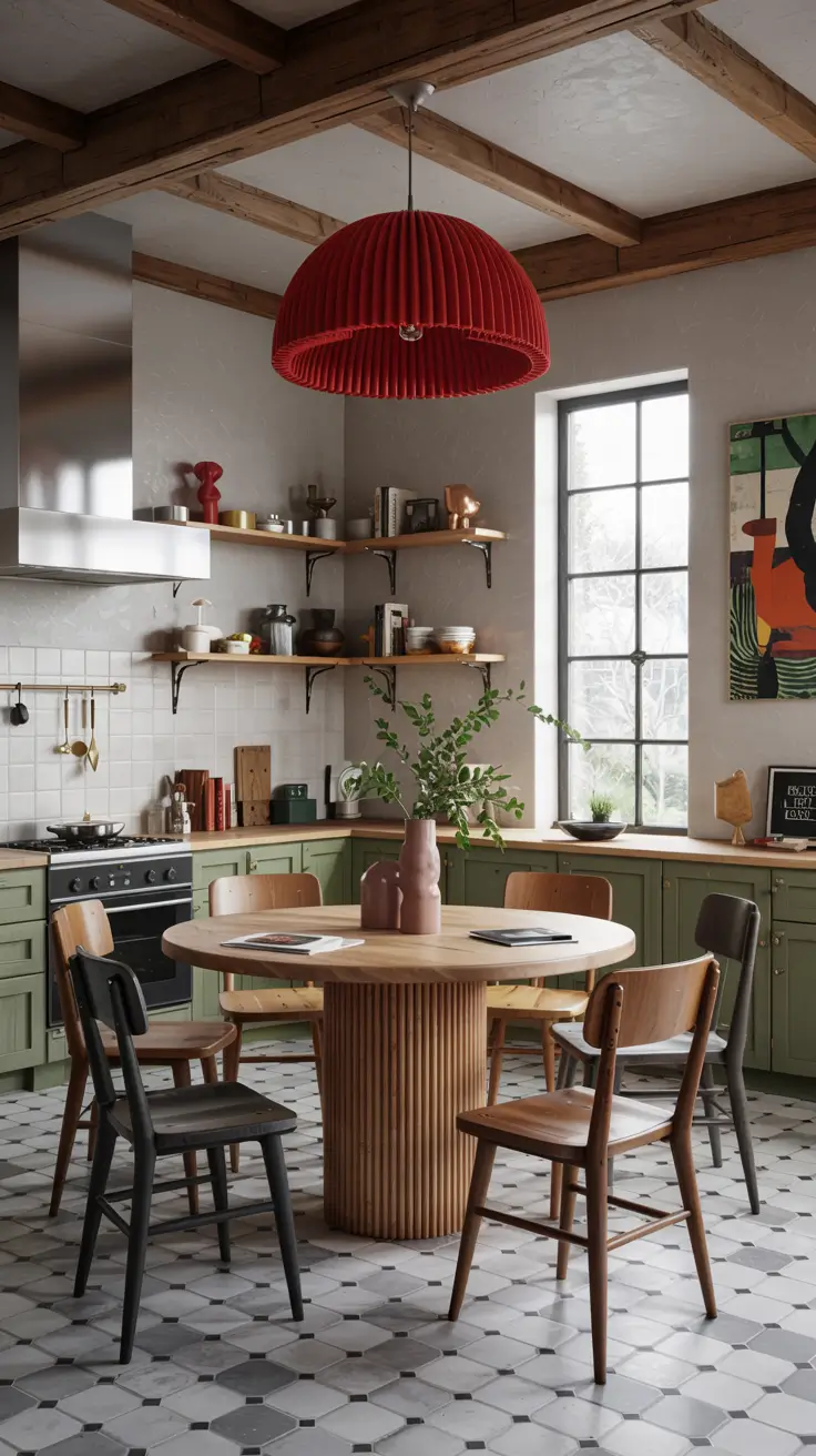 Round Kitchen Table Ideas 2026: Modern, Farmhouse & Space-Saving Decor Trends